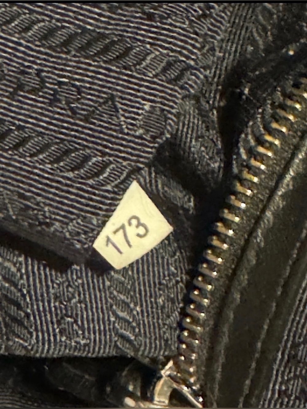Pre-Loved Authentic Vintage Prada Tessuto - Picture 8 of 12